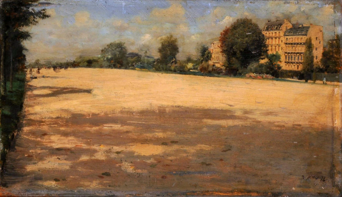 Giuseppe De Nittis - Paesaggio, Museo Nacional de Bellas Artes, Buenos Aires